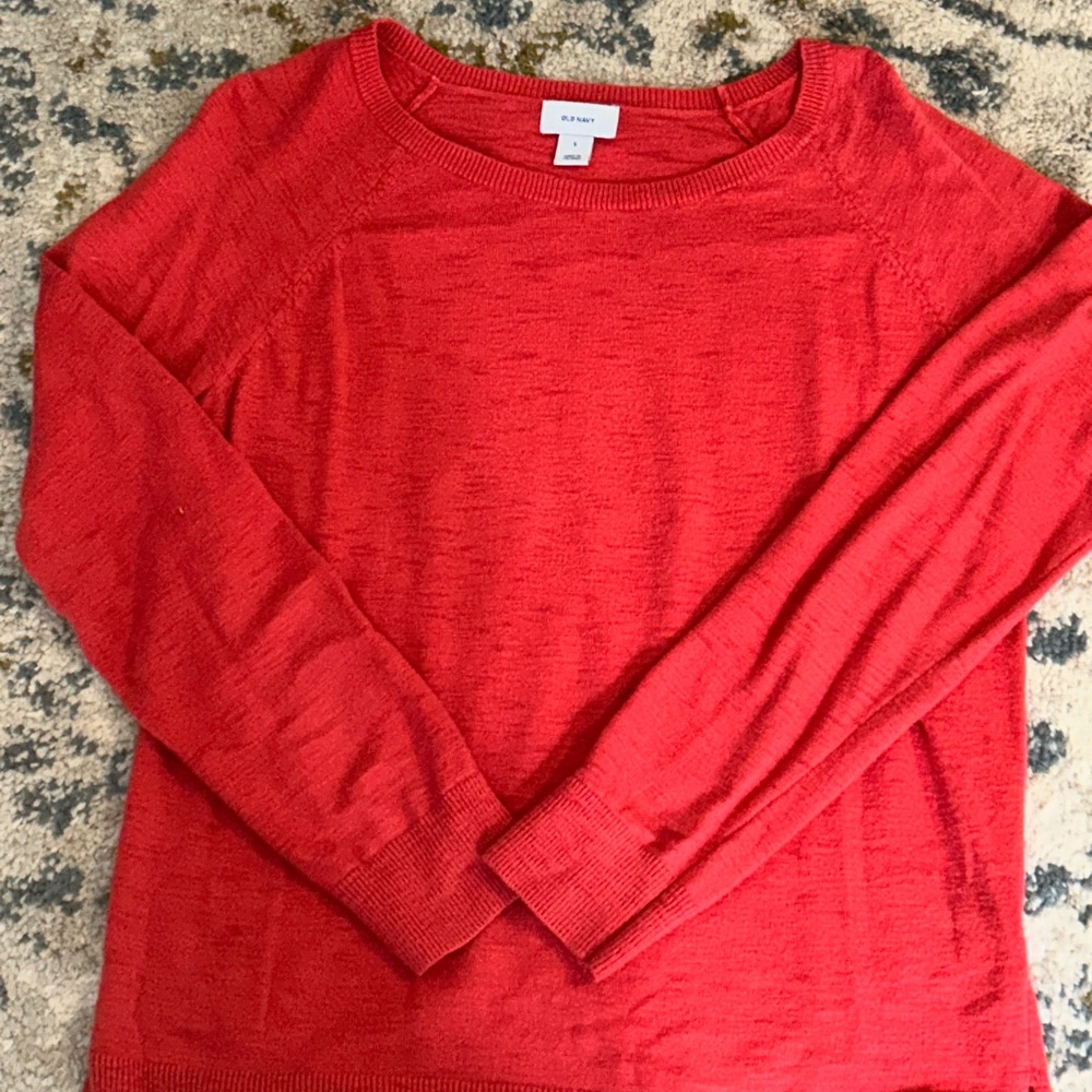 Coral sweater